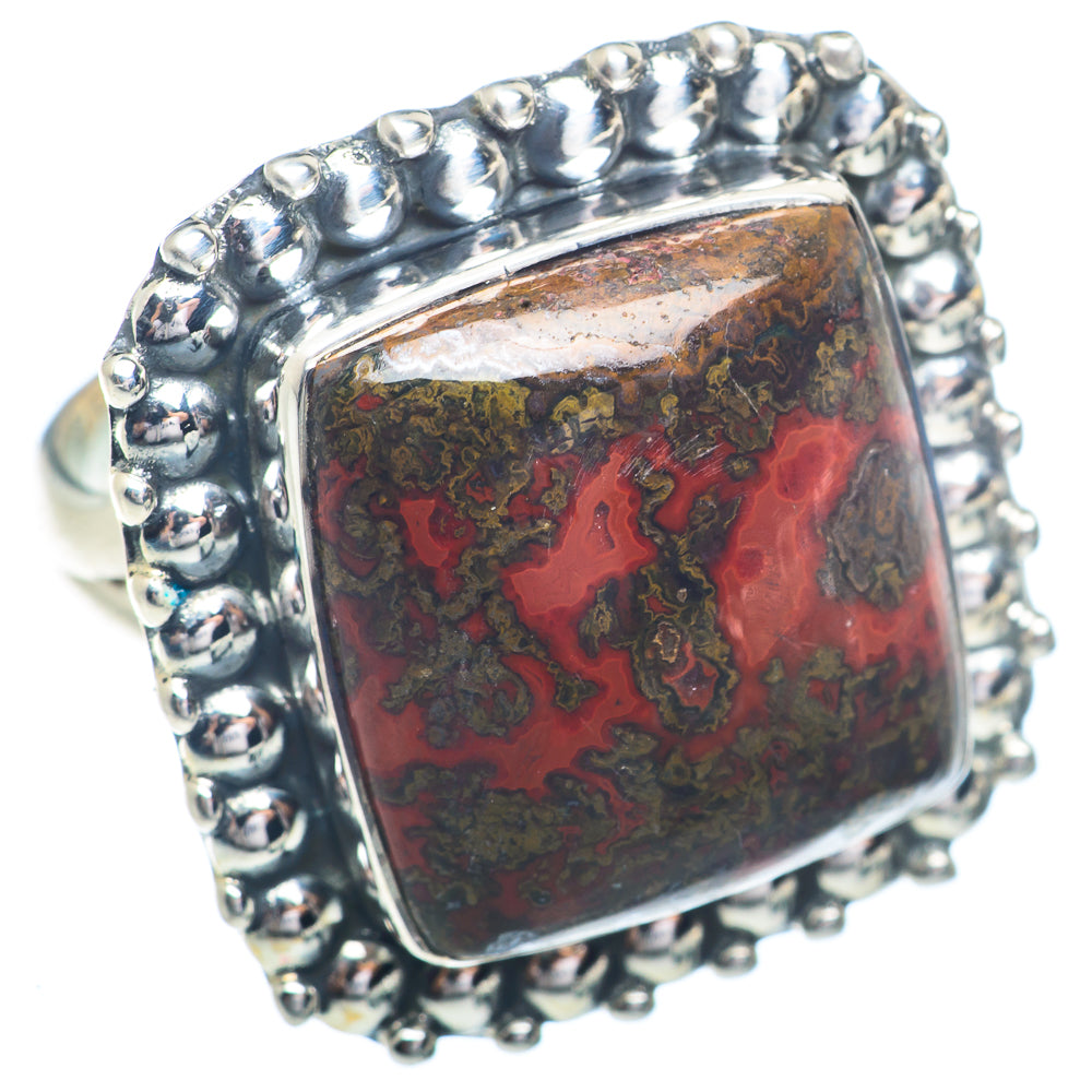 Moroccan Agate Rings handcrafted by Anasilvercos - RING72427