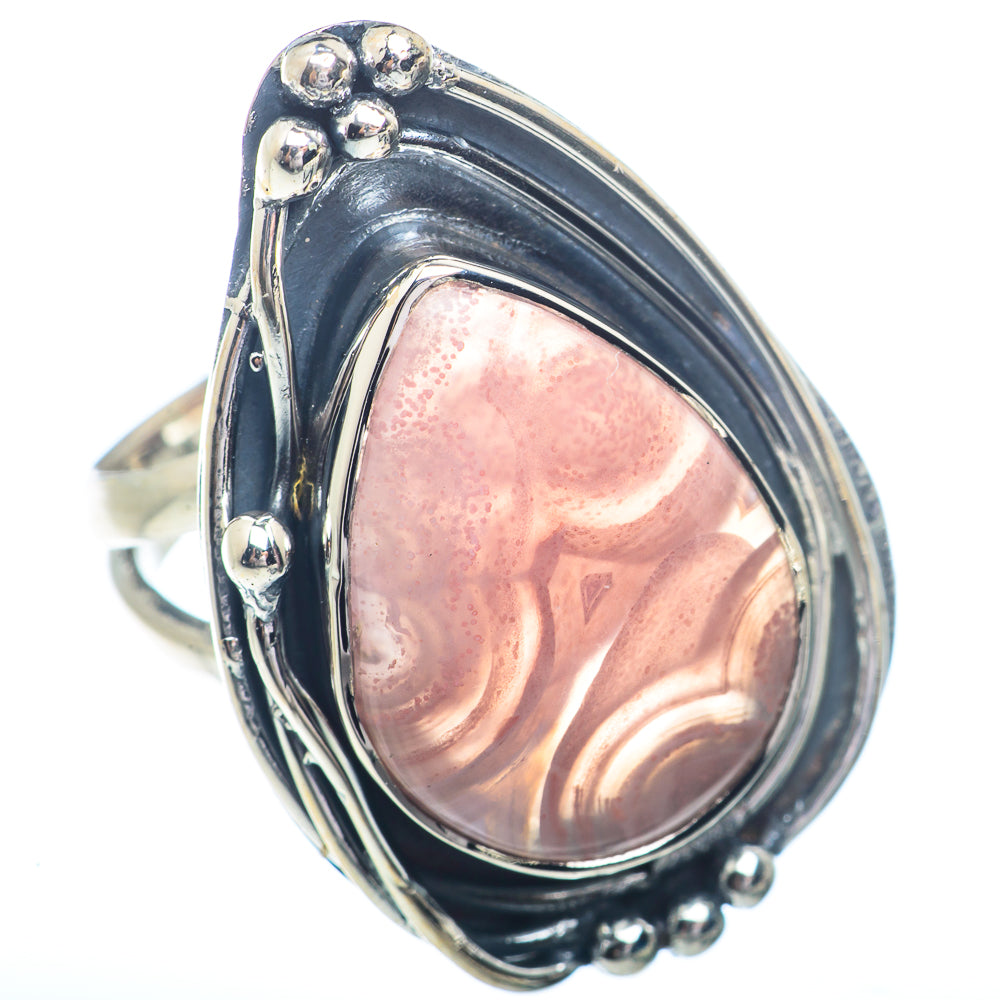 Botswana Agate Rings handcrafted by Anasilvercos - RING72429