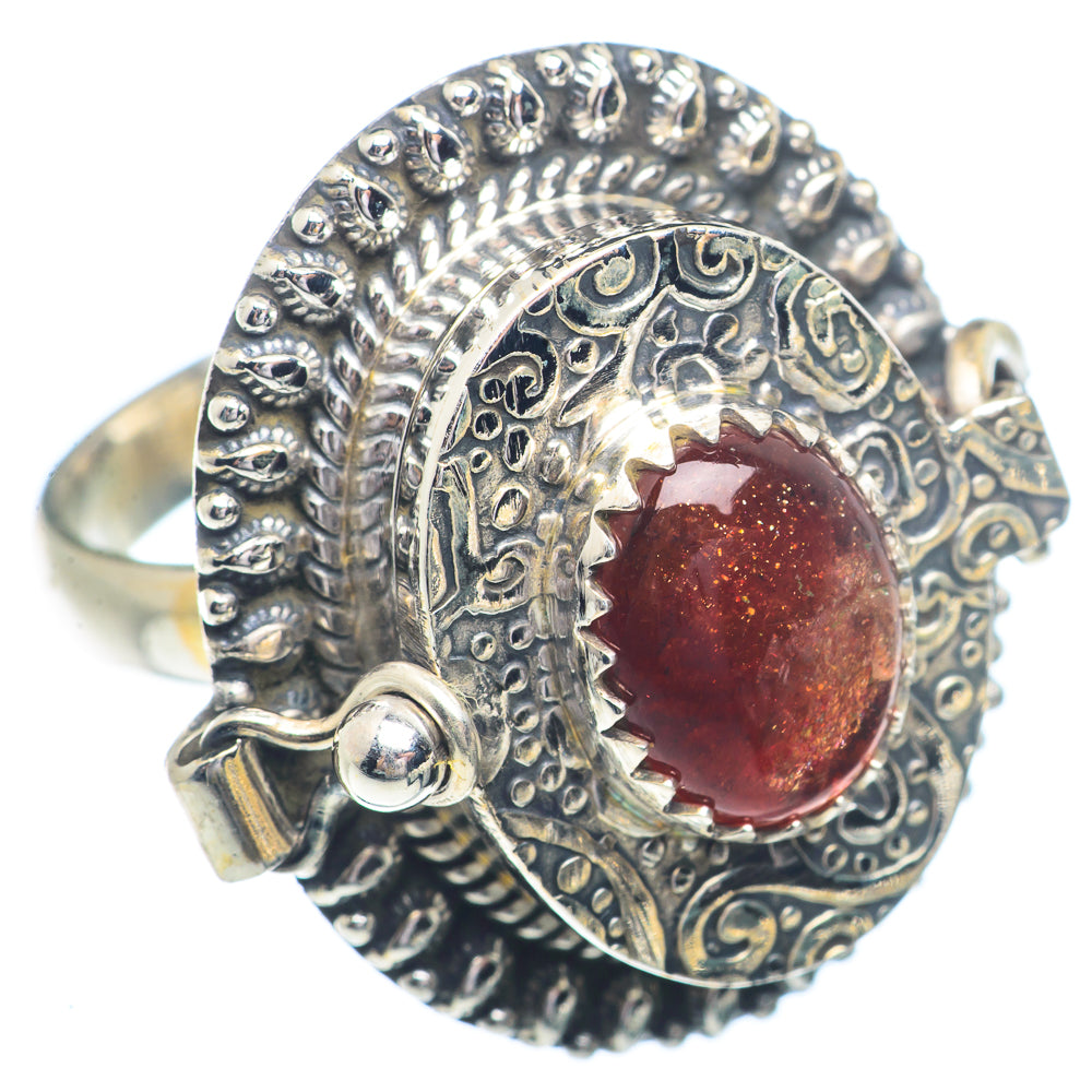 Sunstone Rings handcrafted by Anasilvercos - RING72433