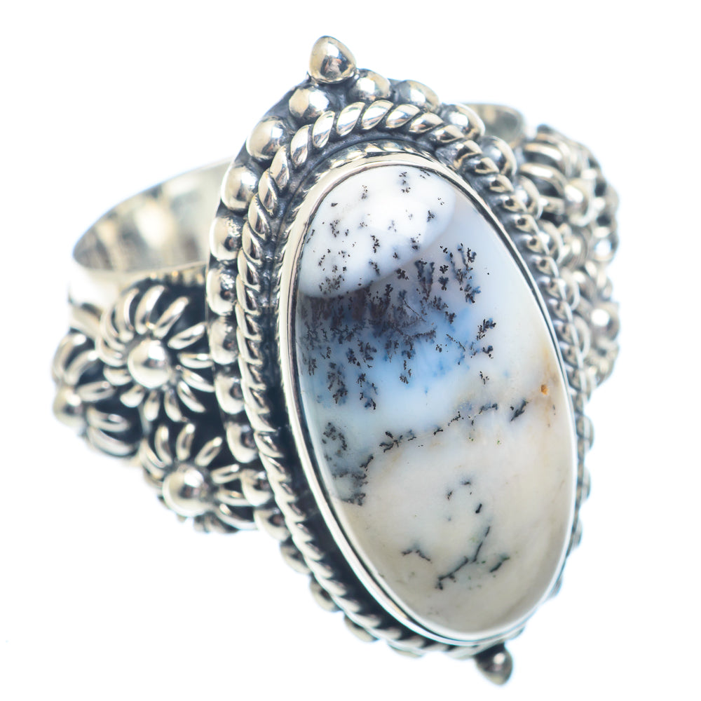 Dendritic Opal Rings handcrafted by Anasilvercos - RING72444