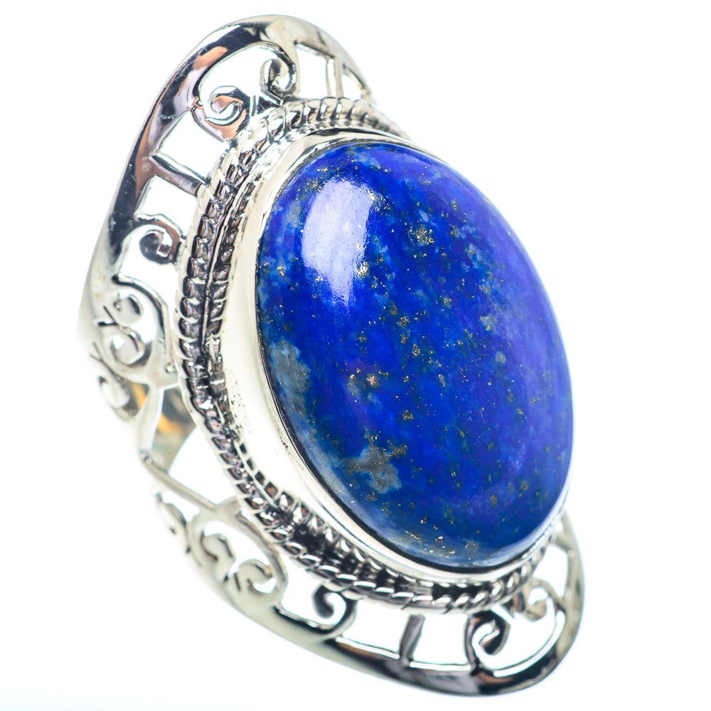 Lapis Lazuli Rings handcrafted by Anasilvercos - RING72458