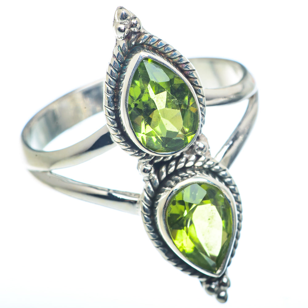Peridot Rings handcrafted by Anasilvercos - RING72476