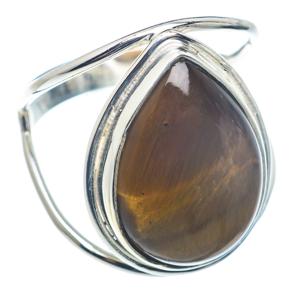 Tiger Eye Rings handcrafted by Anasilvercos - RING72480