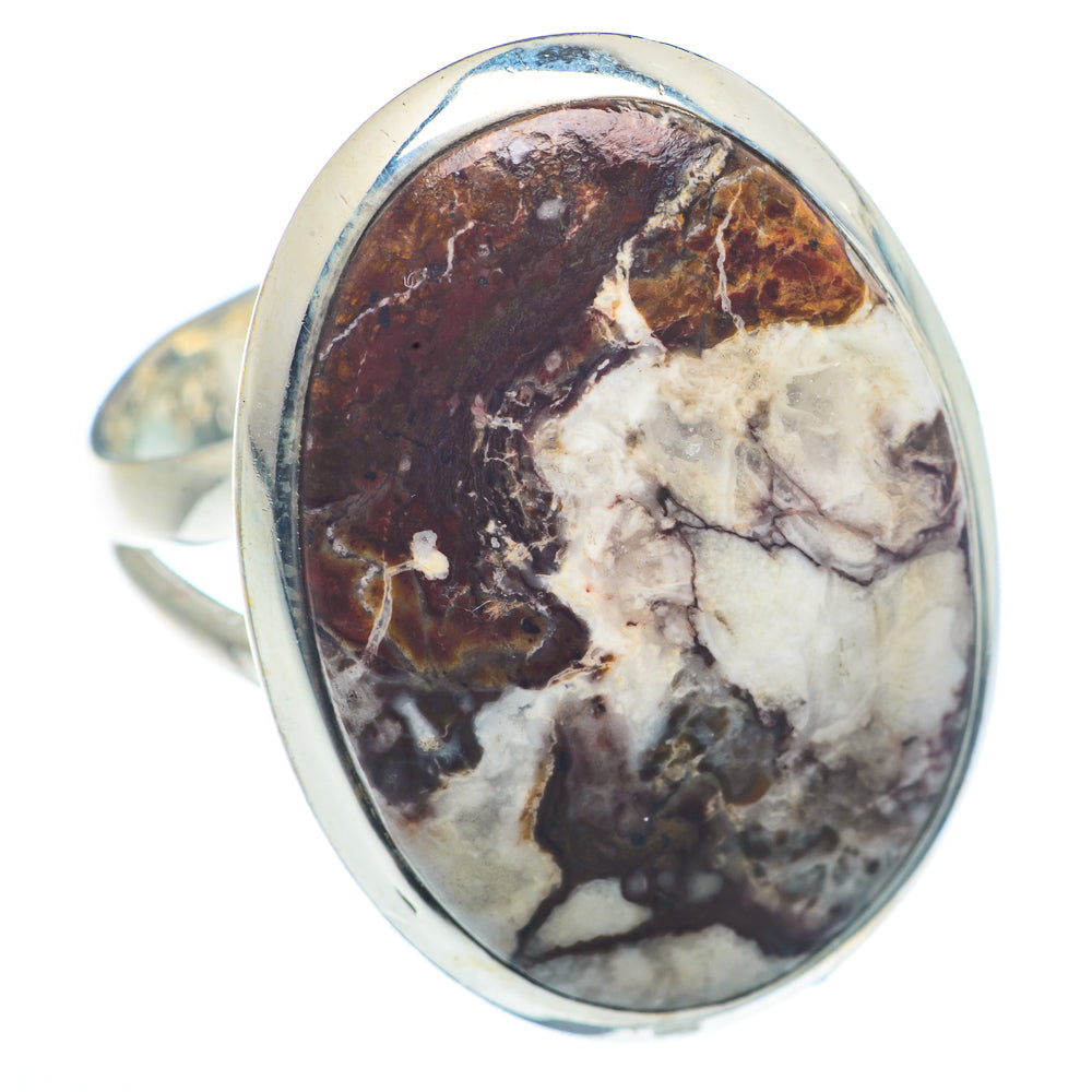 Red Jasper Rings handcrafted by Anasilvercos - RING72483