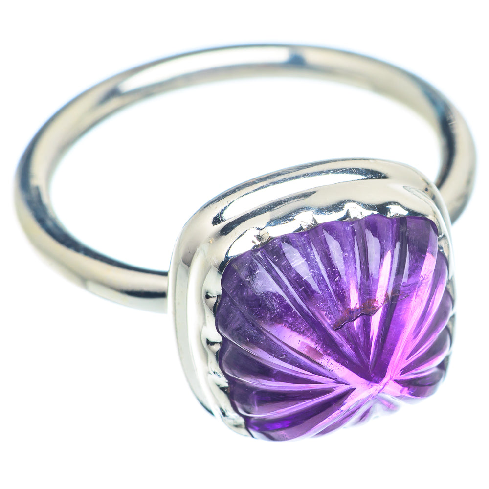Amethyst Rings handcrafted by Anasilvercos - RING72495