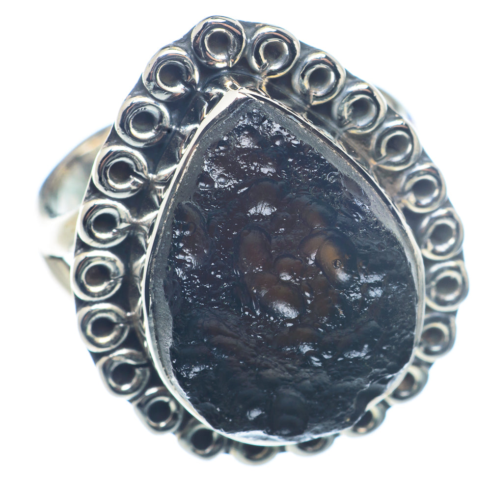 Tektite Rings handcrafted by Anasilvercos - RING72497