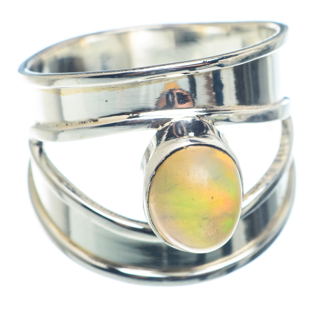 Ethiopian Opal Rings handcrafted by Anasilvercos - RING72509