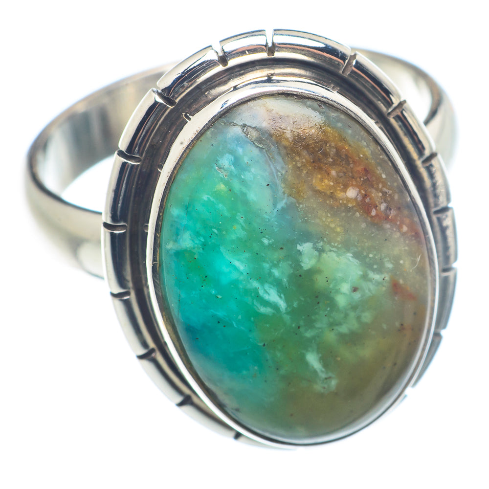 Peruvian Opal Rings handcrafted by Anasilvercos - RING72513