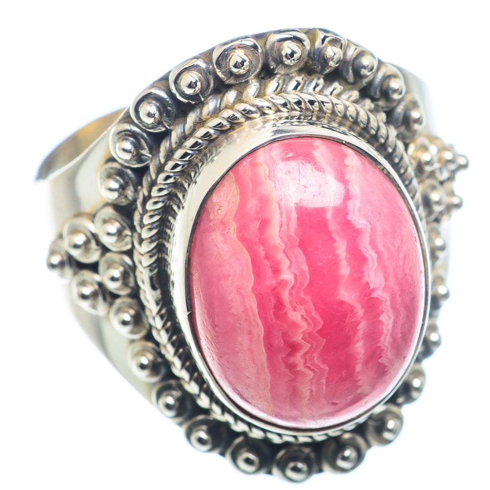 Rhodochrosite Rings handcrafted by Anasilvercos - RING72532