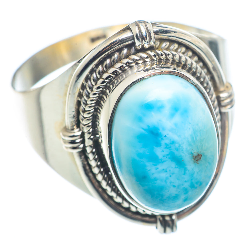 Larimar Rings handcrafted by Anasilvercos - RING72562