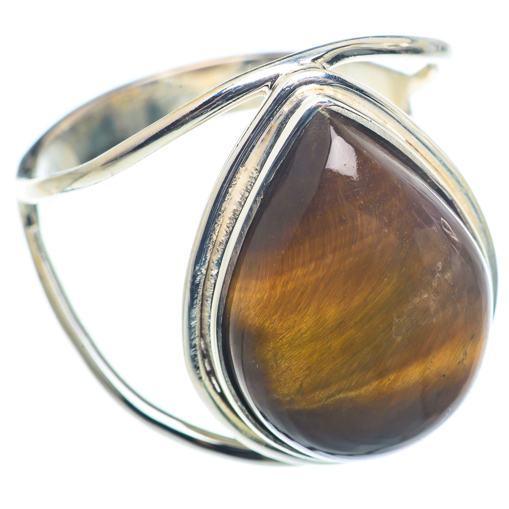 Tiger Eye Rings handcrafted by Anasilvercos - RING72571