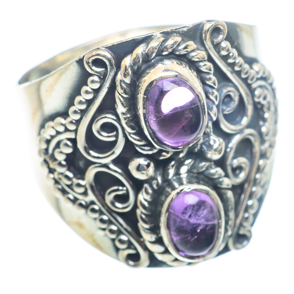 Amethyst Rings handcrafted by Anasilvercos - RING72579