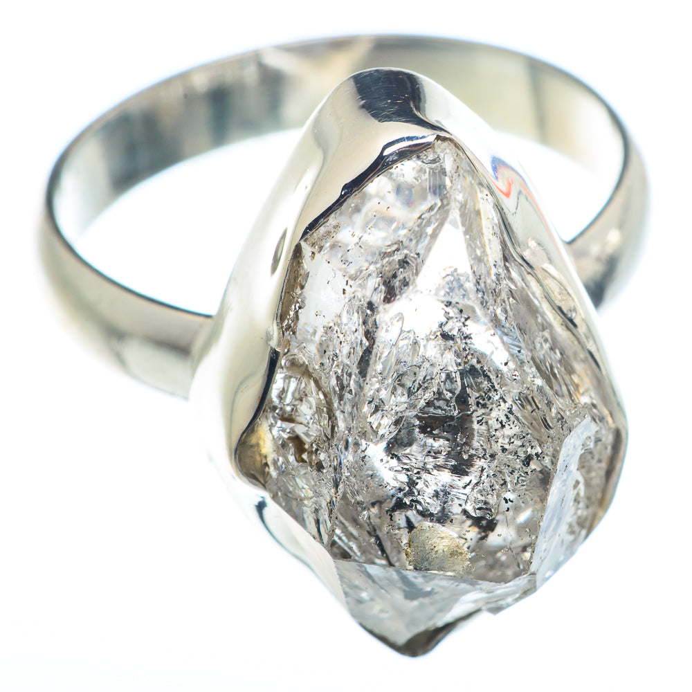 Herkimer Diamond Rings handcrafted by Anasilvercos - RING72586
