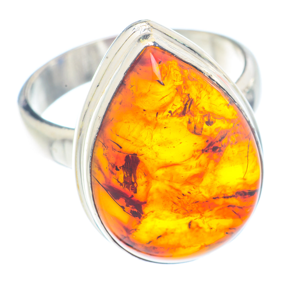 Baltic Amber Rings handcrafted by Anasilvercos - RING72613