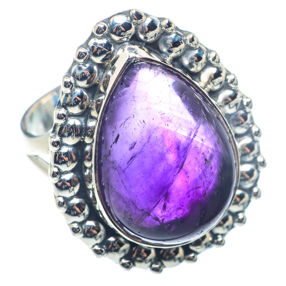Amethyst Rings handcrafted by Anasilvercos - RING72618