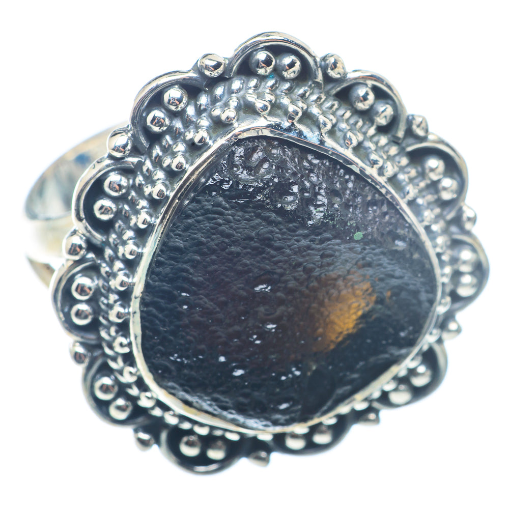 Tektite Rings handcrafted by Anasilvercos - RING72622