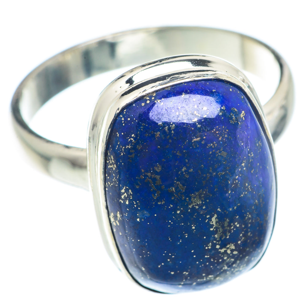Lapis Lazuli Rings handcrafted by Anasilvercos - RING72636