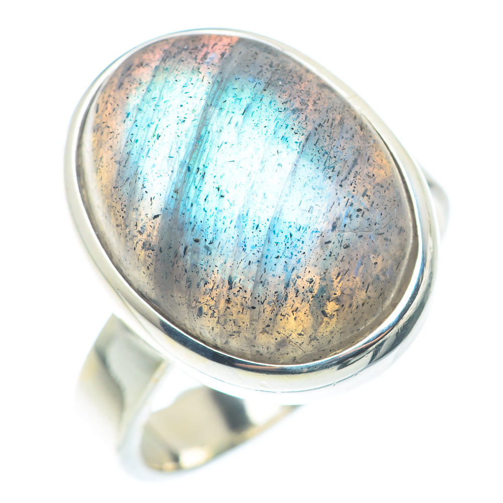 Labradorite Rings handcrafted by Anasilvercos - RING72638
