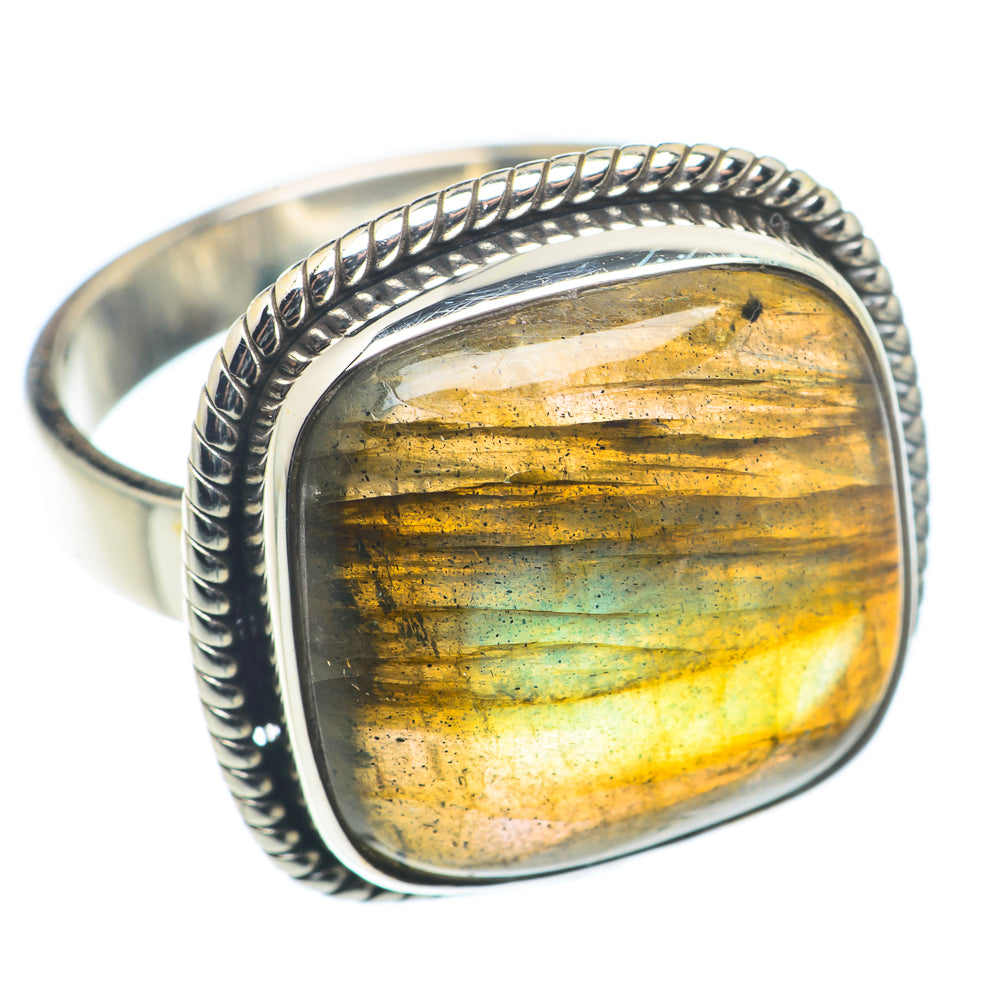 Labradorite Rings handcrafted by Anasilvercos - RING72642