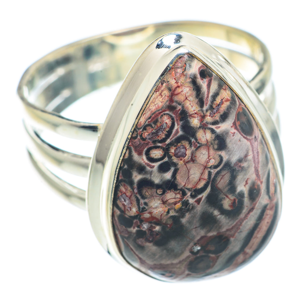Ocean Jasper Rings handcrafted by Anasilvercos - RING72649