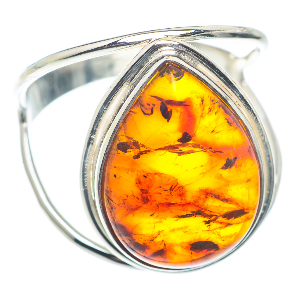 Baltic Amber Rings handcrafted by Anasilvercos - RING72652