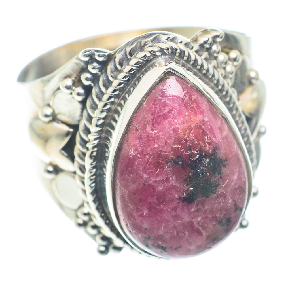 Rhodonite Rings handcrafted by Anasilvercos - RING72655