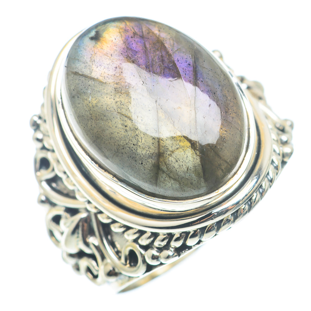 Labradorite Rings handcrafted by Anasilvercos - RING72657