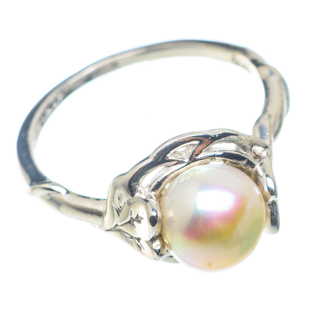 Cultured Pearl Rings handcrafted by Anasilvercos - RING72663