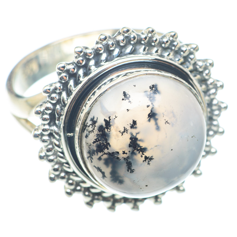 Dendritic Opal Rings handcrafted by Anasilvercos - RING72664