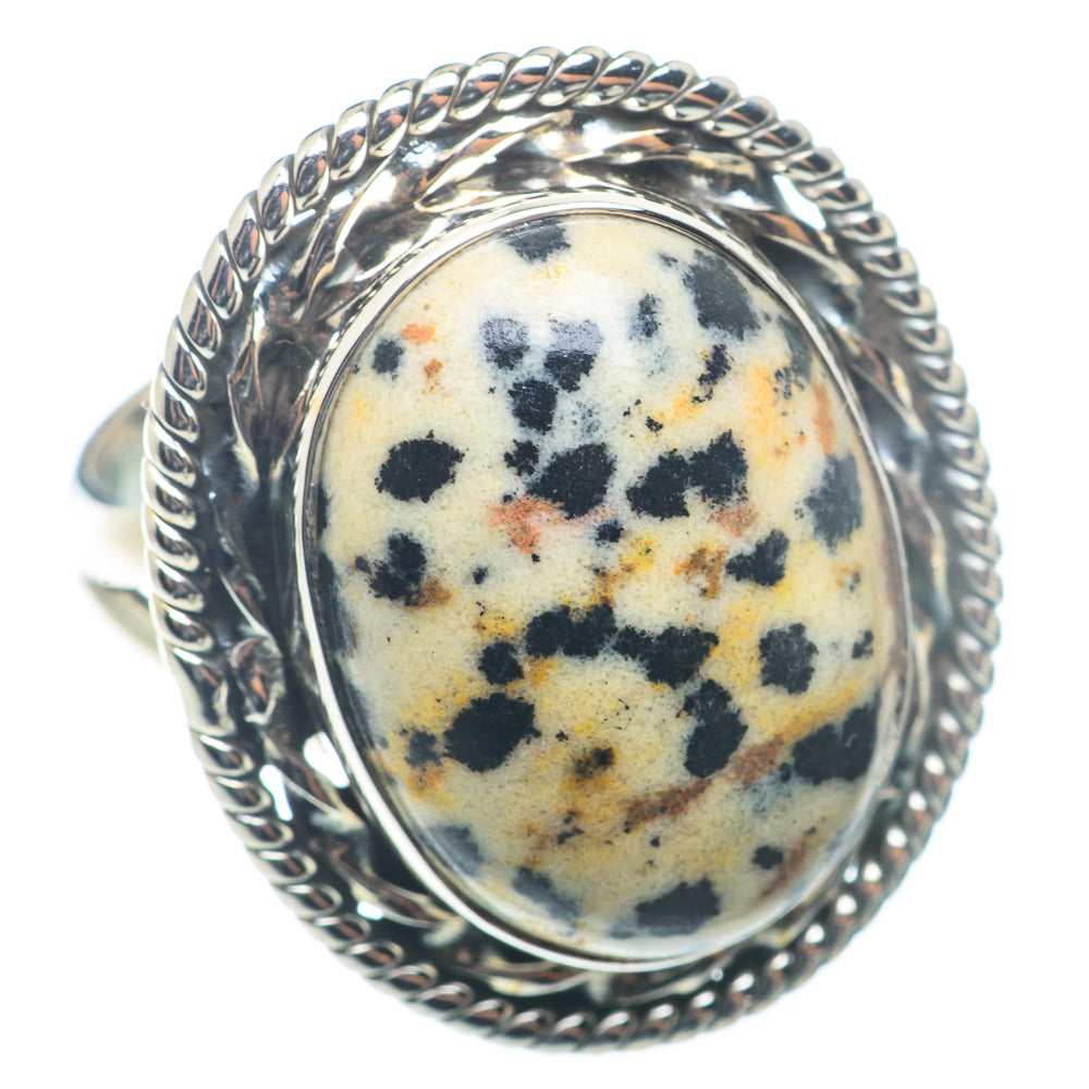 Dalmatian Jasper Rings handcrafted by Anasilvercos - RING72685 - Photo 2