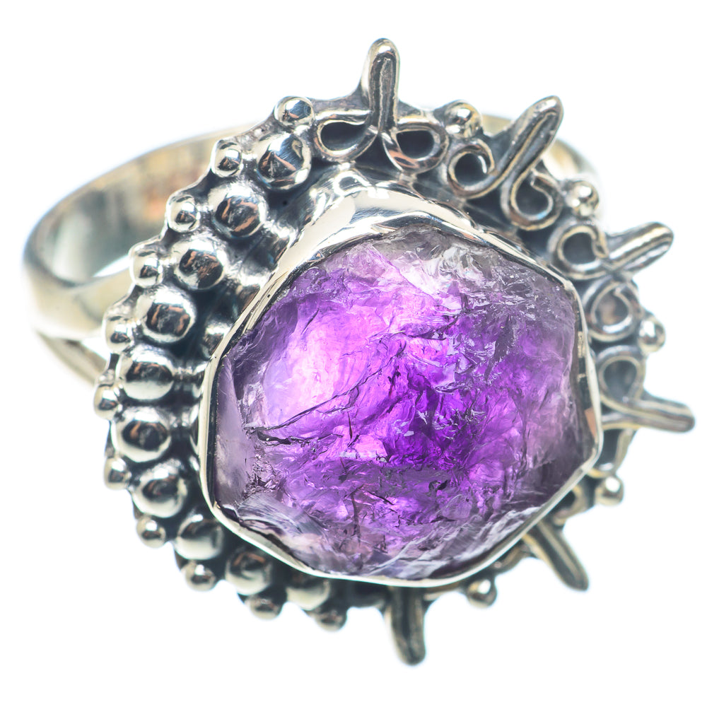 Amethyst Rings handcrafted by Anasilvercos - RING72693