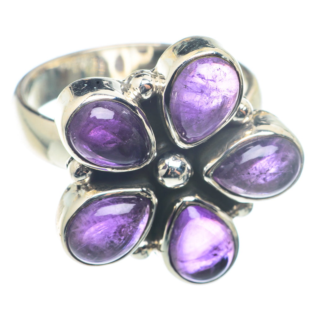 Amethyst Rings handcrafted by Anasilvercos - RING72694