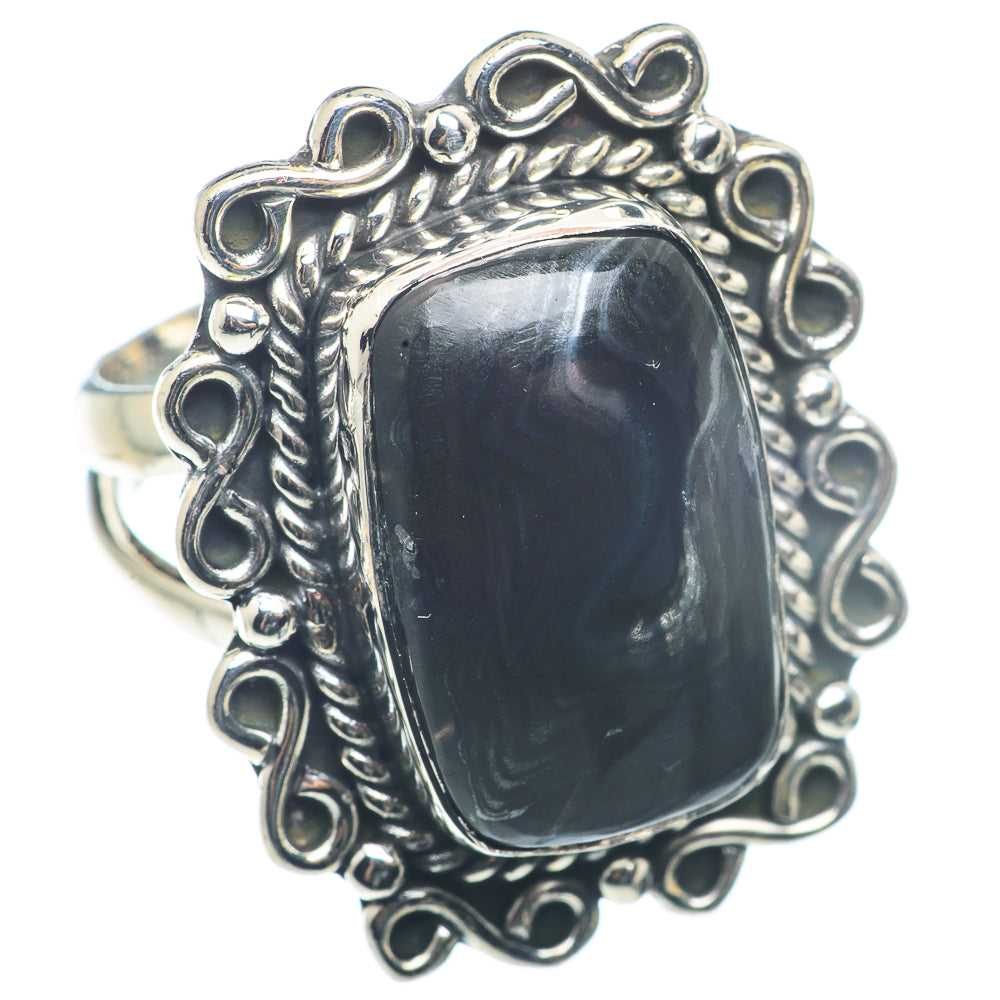 Psilomelane Rings handcrafted by Anasilvercos - RING72696
