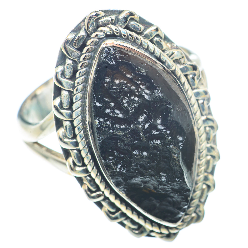 Tektite Rings handcrafted by Anasilvercos - RING72697 - Photo 2
