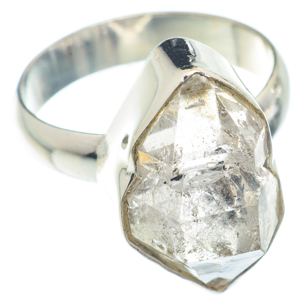 Herkimer Diamond Rings handcrafted by Anasilvercos - RING72699