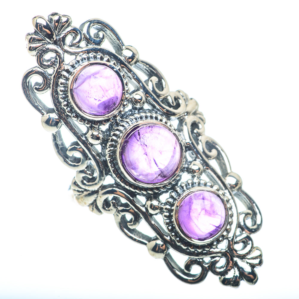 Amethyst Rings handcrafted by Anasilvercos - RING72737