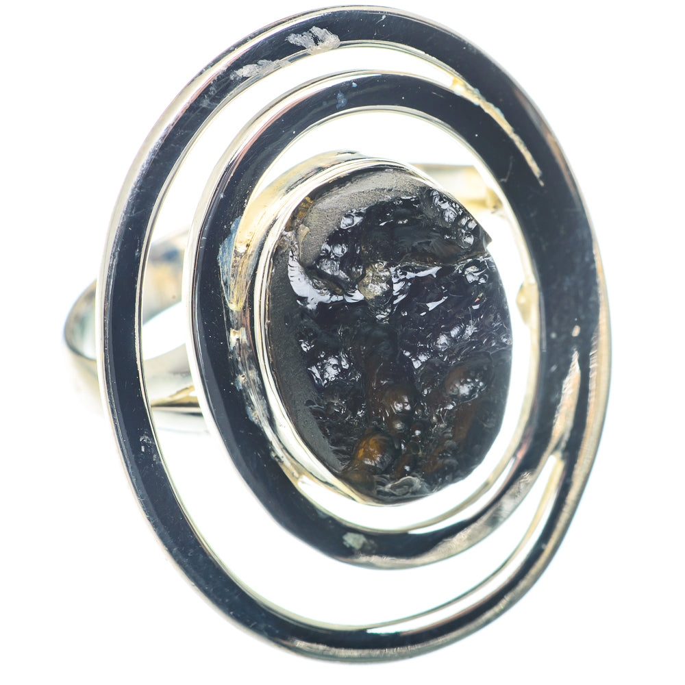 Tektite Rings handcrafted by Anasilvercos - RING72776