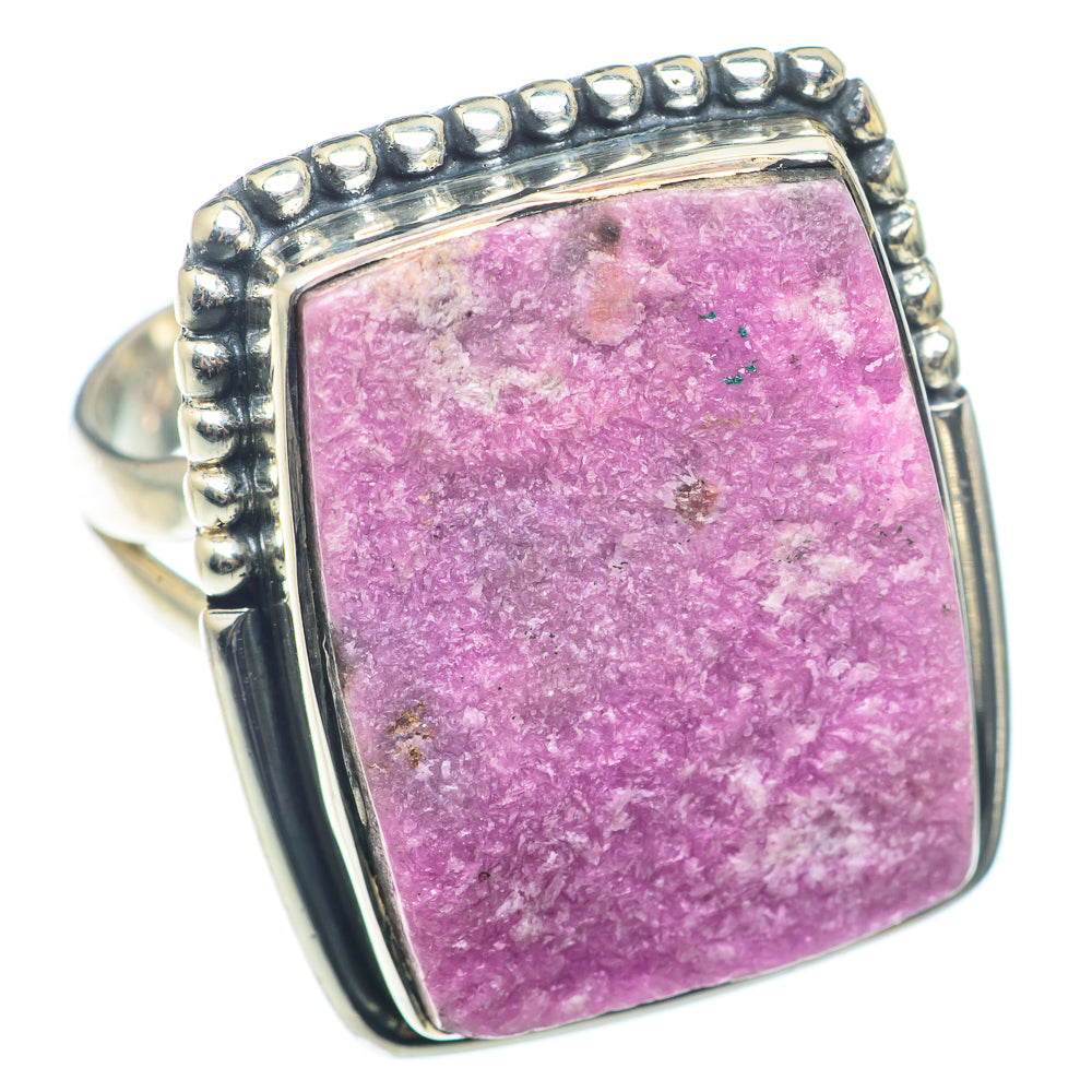 Cobalto Calcite Druzy Rings handcrafted by Anasilvercos - RING72777