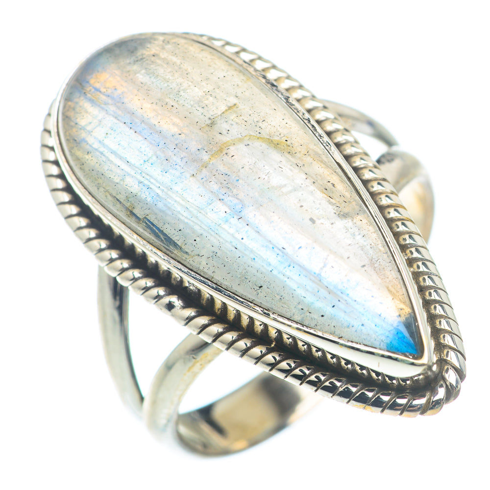 Labradorite Rings handcrafted by Anasilvercos - RING72789