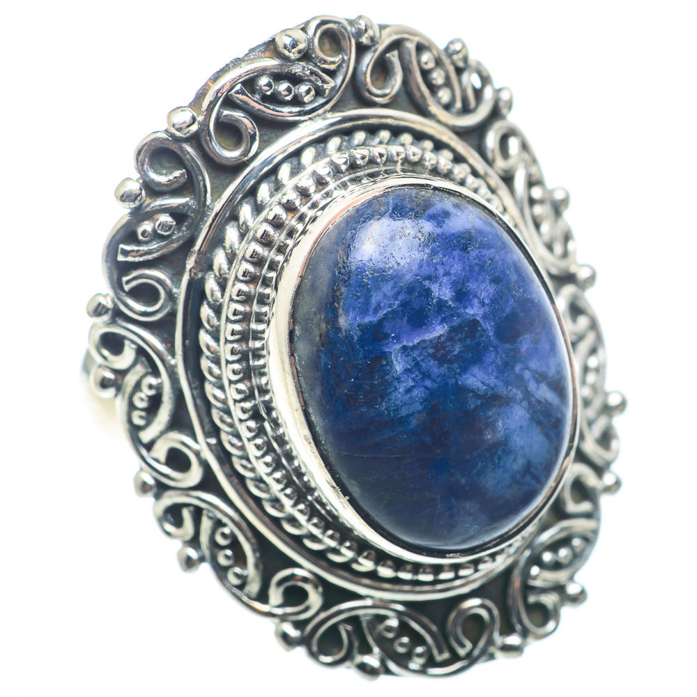 Sodalite Rings handcrafted by Anasilvercos - RING72791