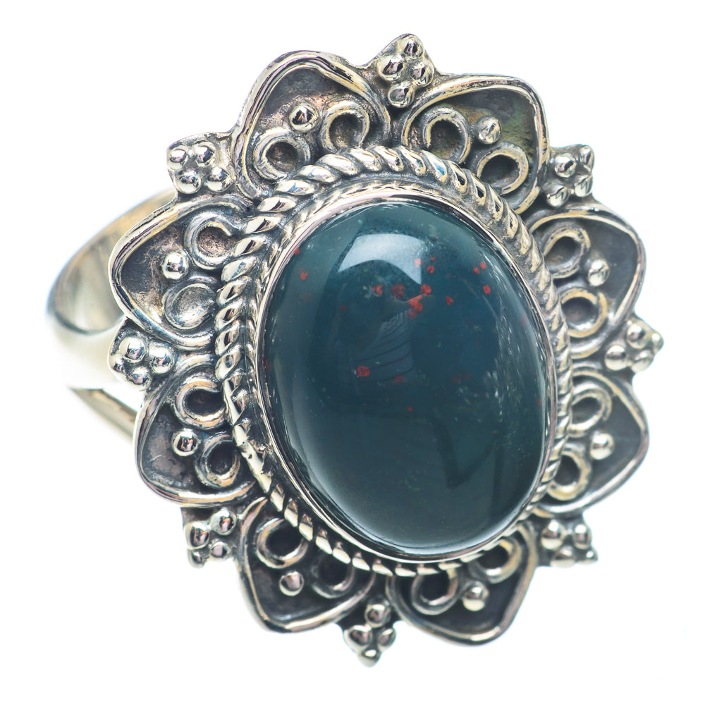 Bloodstone Rings handcrafted by Anasilvercos - RING72811