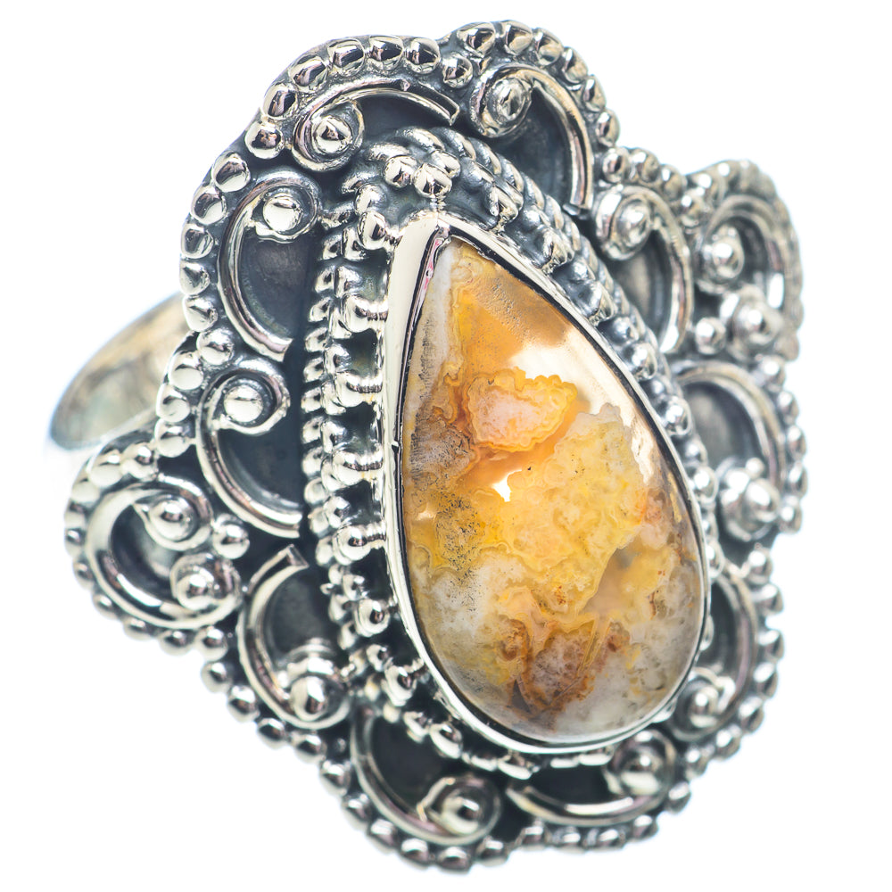 Ocean Jasper Rings handcrafted by Anasilvercos - RING72813 - Photo 2