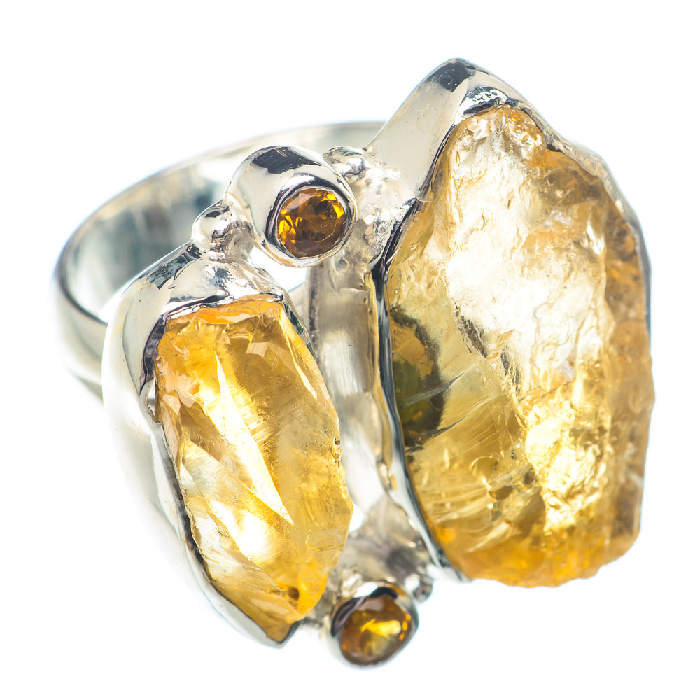 Citrine Rings handcrafted by Anasilvercos - RING72818