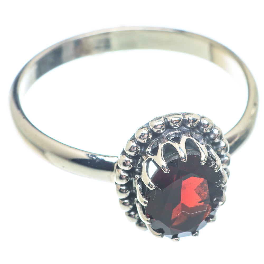 Garnet Rings handcrafted by Anasilvercos - RING72824