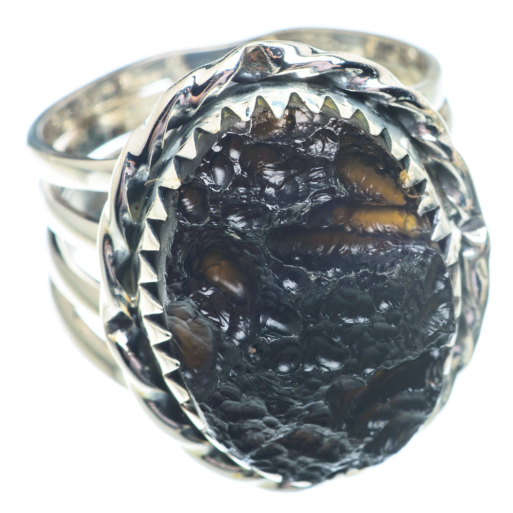 Tektite Rings handcrafted by Anasilvercos - RING72830