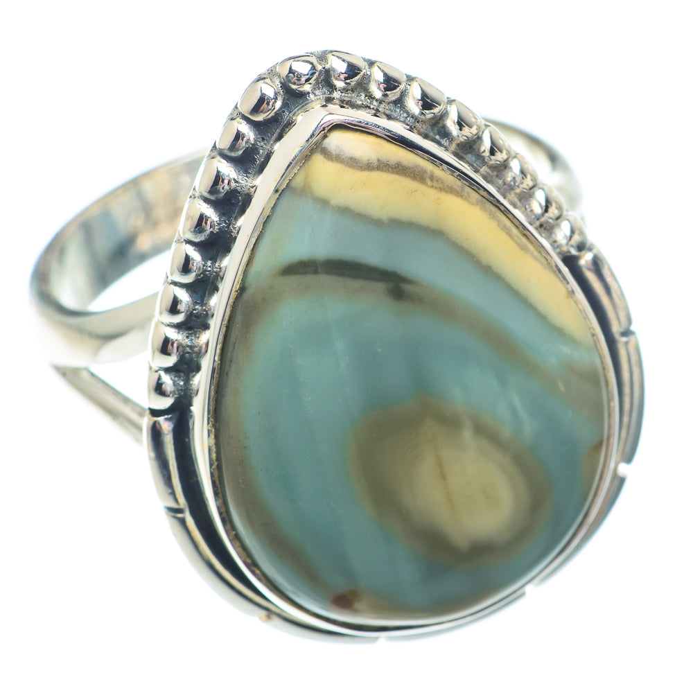 Willow Creek Jasper Rings handcrafted by Anasilvercos - RING72839