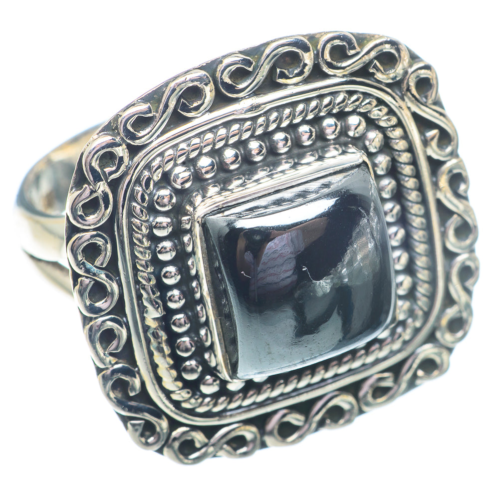 Hematite Rings handcrafted by Anasilvercos - RING72842