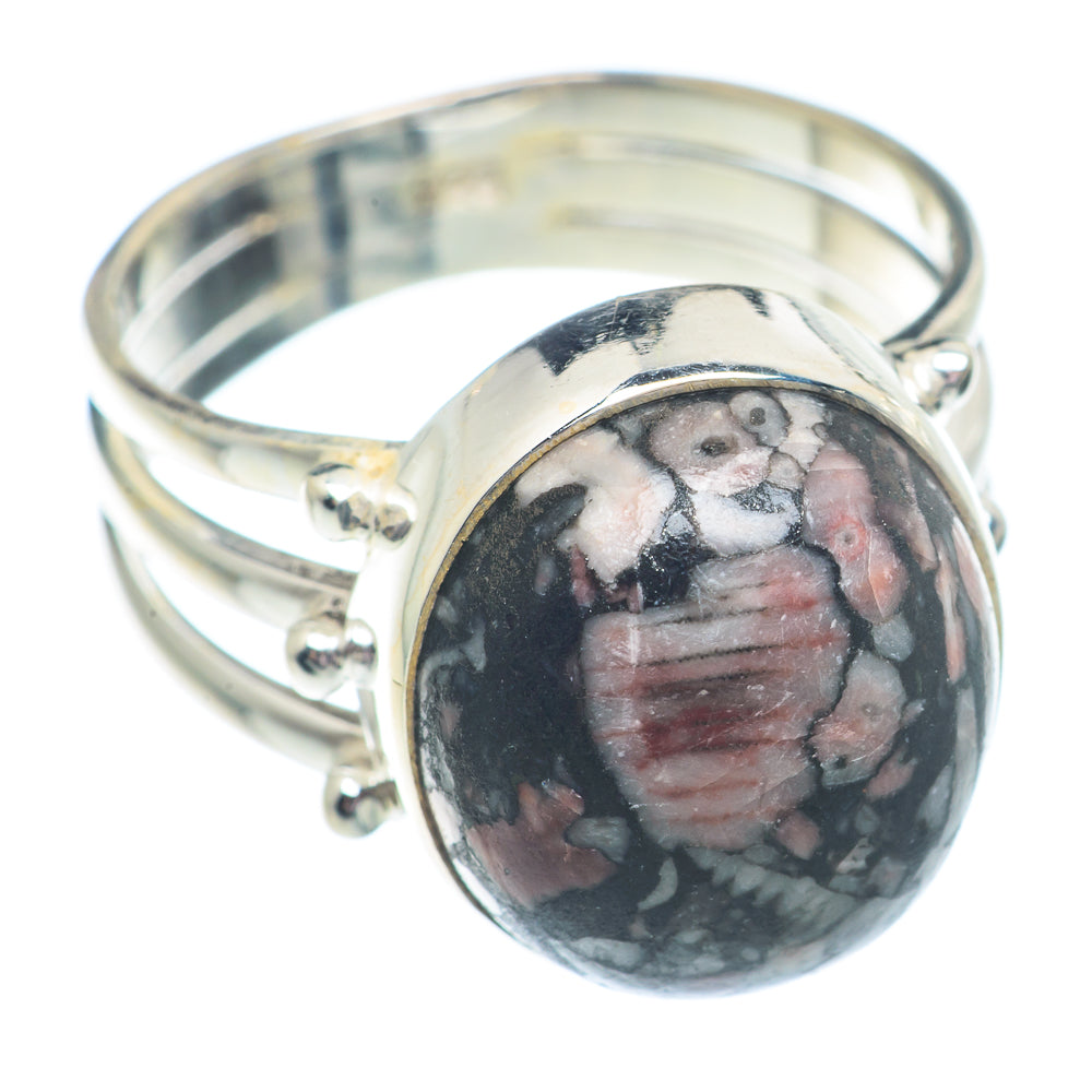 Crinoid Fossil Rings handcrafted by Anasilvercos - RING72859