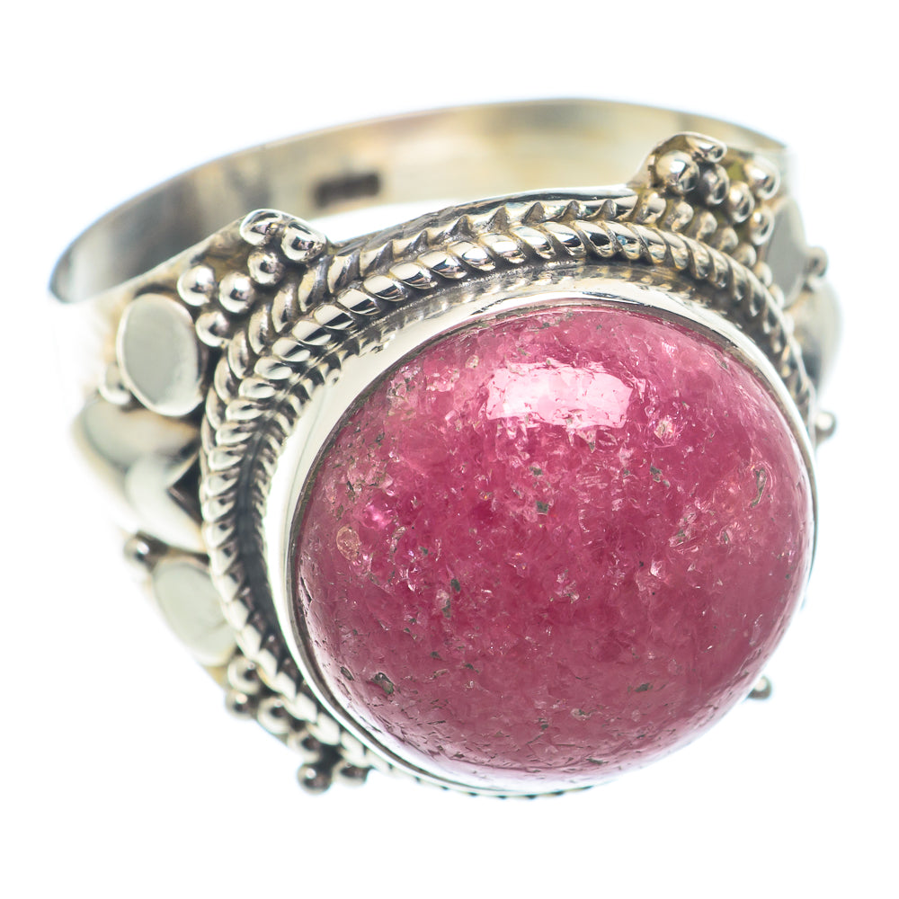Thulite Rings handcrafted by Anasilvercos - RING72865