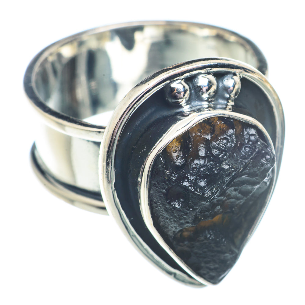 Tektite Rings handcrafted by Anasilvercos - RING72874